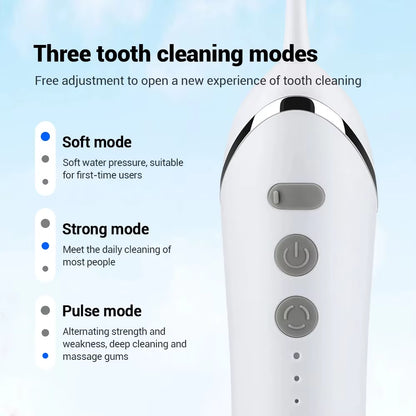 Oral Irrigator Dental Water Jet Flosser Dental Cleaning Teeth Whitening Waterproof Mouth Washing Machine Tooth Flosser