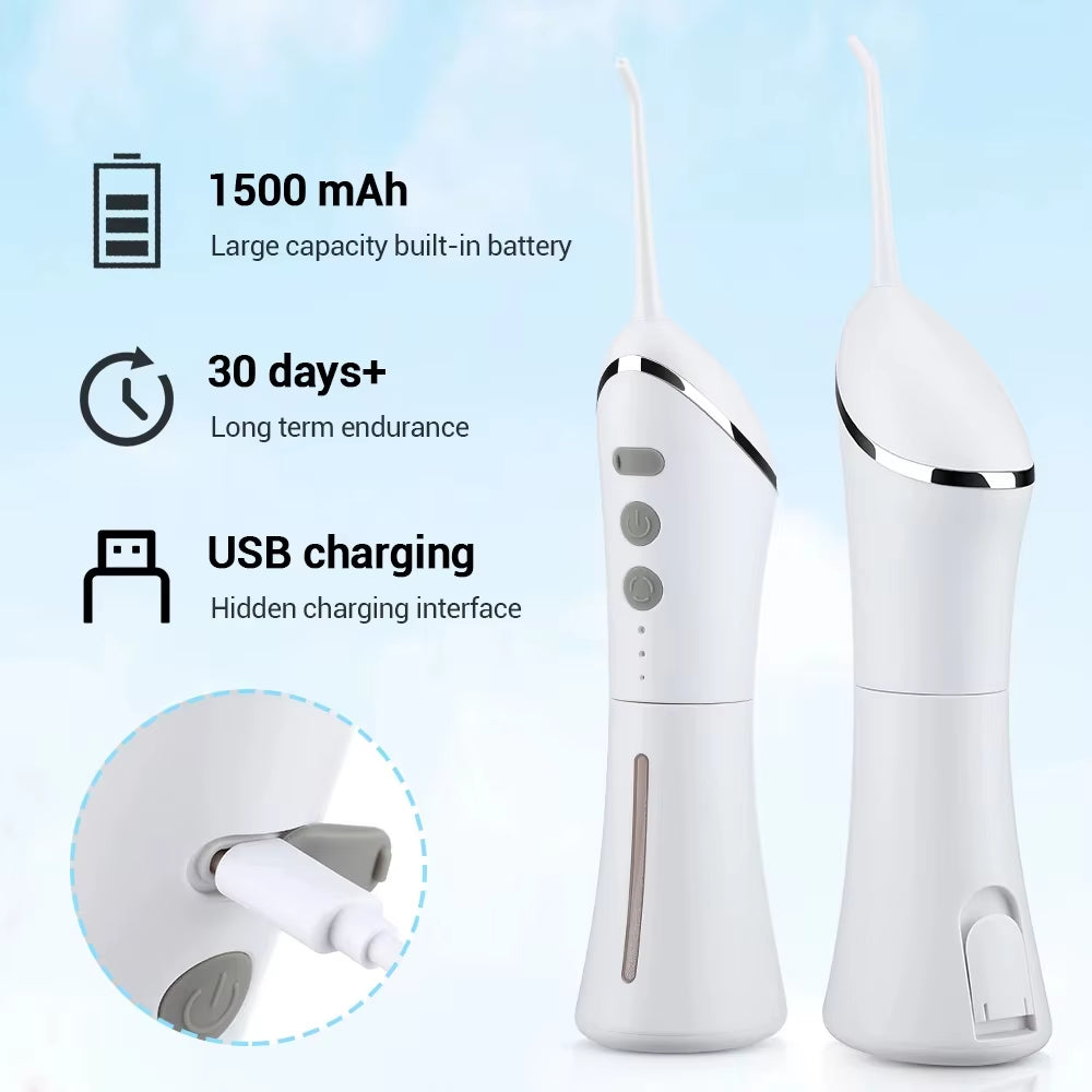 Oral Irrigator Dental Water Jet Flosser Dental Cleaning Teeth Whitening Waterproof Mouth Washing Machine Tooth Flosser
